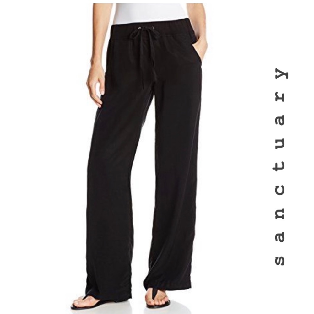 SANCTUARY ‘New Sand to City Pant’ in Black Size Small NWT
